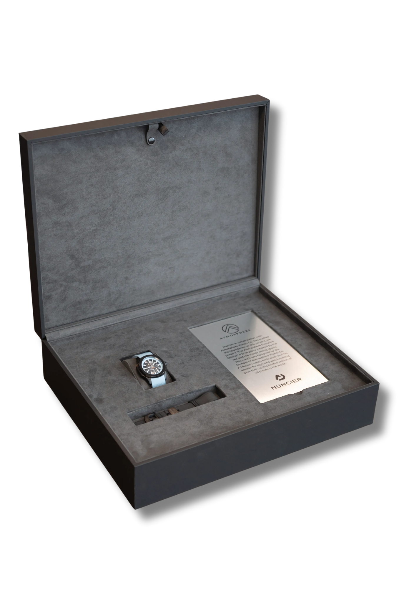 Nuncier x Atmosphere Watch Co. | Aerolith Phantom