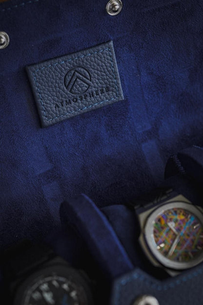 Atmosphere | Travel Watch Roll Midnight Blue